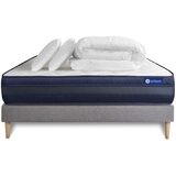 ACTISOM Celoten paket za posteljo - Vzmetnica 160x200 cm + Vzmetni boksi z letvami (komplet) + 2 vzglavnika + Prevleka - Actilatex Tech, (21613401) Cene