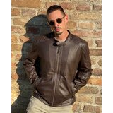 La Force Fashion muška mustang kožna jakna max - tamno braon | Eponuda.com