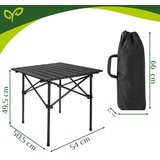 Gardlov sklopivi kamping stol 54x50,5x49,5 cm | Shoptok.si