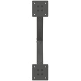  Noge za klub stolić u obliku slova X, 2 kom, antracit, 60 x (30-31) cm, čelik | shoptok.hr