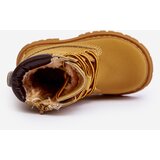 Boto Children's Trapper Boots With Zip Camel Bansi | Shoptok.si