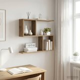  Polica na zidu 60 x 12 x 50,5 cm Konstruirano drvo | shoptok.hr