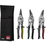 Set of aviation snips with snips pouch DSET16