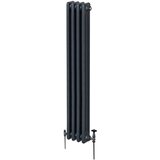 Monster tradicionalni 3 stebrični radiator - 1800 x 202 mm - antracitno siva, (21569780) Cene