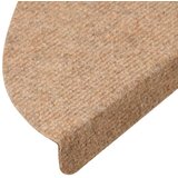  Prostirke za stepenice samoljepljive 30 kom bež 56x17x3 cm | Shoptok.si