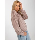 RUE PARIS Blouse-RP-BZ-8188.52P-dark beige | Shoptok.si