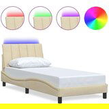  posteljni okvir brez vzmetnice Cream 80x200cm tkanina, (21829229) | Shoptok.si