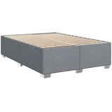  Krevet box spring s madracem svjetlosivi 140x200 cm od tkanine | shoptok.hr