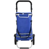 Kolica za kupovinu Plava 36,5 x 46,5 x 100,5 cm Oxford tkanina | shoptok.hr