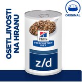Hill’s PD Z/D Food Sensitivities 370 g konzerva | Shoptok.si