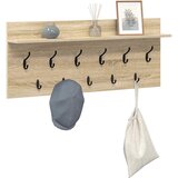 Vješalica za kapute na zidu Zidne Sonoma hrast 100 x 40 x 12 cm | shoptok.hr