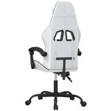  Igraća stolica bijelo-crna od umjetne kože | shoptok.hr