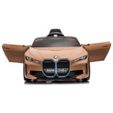 Lean_Toys Otroško akumulatorsko vozilo BMW I4 4x4 Zlata | Shoptok.si