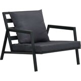 Garnitura z blazinami 5-delna aluminij temno siva | Shoptok.si