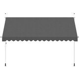 Tenda na ručno uvlačenje 400 cm antracit | shoptok.hr