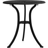  3-dijelni bistro set od lijevanog aluminija crni | shoptok.hr