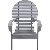 Stolica Adirondack od masivnog bagremovog drva siva | Shoptok.si