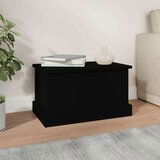 vidaXL Kutija za pohranu crna 50 x 30 x 28 cm od konstruiranog drva | shoptok.hr