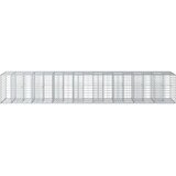 Gabionski uzdignuti krevet 2 pcs Srebrno 340 x 60 x 55 cm | shoptok.hr