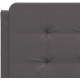  Okvir kreveta s LED svjetlima sivi 120 x 200 cm umjetna koža | shoptok.hr