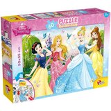 Lisciani Disney Princeske 2 v 1, 60-delni puzzle in pobarvanka, 50x35 cm – Lisciani | Shoptok.si