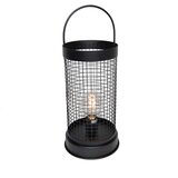 Honsel Moderne tafellamp grijs 52 cm E27 - Horario Cene