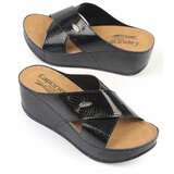 Capone Outfitters Mules - Black - Flat Cene