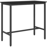  Stol Crni hrast 100 x 50 x 90,5 cm Inženjerska drva i čelik | shoptok.hr