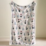 Catherine Lansfield Bijela deka s božićnim motivom 170x130 cm Christmas Sherpa Penguins – | shoptok.hr