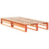  Okvir kreveta bez madraca voštano smeđi 75 x 190 cm od borovine | shoptok.hr