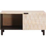  Stolić za kavu Bijelo 80 x 50 x 40 cm Čvrsto drvo manga | shoptok.hr