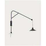 Kave Home Črna stenska svetilka ø 30 cm Eleazar – | Shoptok.si
