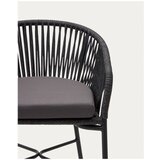 Kave Home Crne željezne barske stolice u setu 4 kom (visine sjedala 80 cm) Yanet – | shoptok.hr
