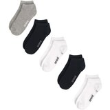 Sprandi Set 5 parov unisex nizkih nogavic 0MB-001-AW23 (5-pack) Pisana | Shoptok.si