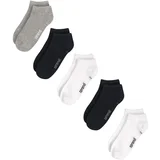 Set 5 parov unisex nizkih nogavic 0MB-001-AW23 (5-pack) Pisana