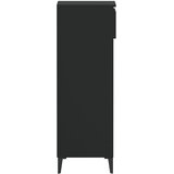  Stalak za cipele crni 40 x 36 x 105 cm od konstruiranog drva | shoptok.hr