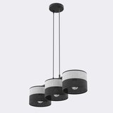  visilica na sajli karbon 3xE27/15W/230V crna/siva | Eponuda.com
