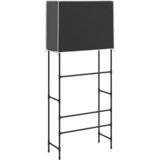  Stalak za pohranu na 2 razine crni 71x29,5x170,5 cm željezni | shoptok.hr