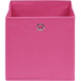  Kutije za pohranu od netkane tkanine 4 kom 28 x 28 x 28 cm roze | shoptok.hr