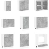  Kuhinjska jedinica Lyon 8 pcs Konstruirano drvo | Shoptok.si