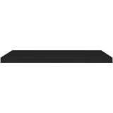 vidaXL Stenska polica črna 90x23,5x3,8 cm MDF | Shoptok.si