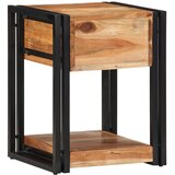  Noćni ormar 2 pcs Smeđa 40 x 35 x 50 cm Čvrsto drvo akacije | shoptok.hr