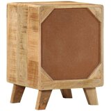  Noćni ormarić 37x32x50 cm Puno drvo Grubo Mango | Eponuda.com