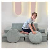 Atelier Del Sofa puzzle - blue blue 2-Seat sofa-bed | Eponuda.ba