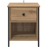  Nočna omarica s predalom 2 pcs artisan hrast 40 x 42 x 50 cm | Shoptok.si