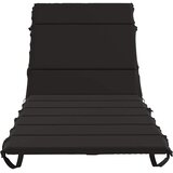  Jastučić za ležaljku GEMERT 100% poliester Crna 200 x 80 x 3 cm Slike