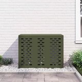  Pokrov za klima uređaj Maslinovo zelena 110 x 50 x 80 cm Čelik | shoptok.hr