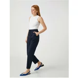 Koton Comfortable Trousers with Tie Waist and Pocket