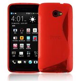  case, združljiv s htc v candy apple red - zaščitni pokrov iz fleksibilnega silikona tpu, (20588834) | Shoptok.si