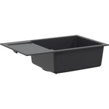  Jednostruki kuhinjski sudoper Granite 78 x 50 x 20 cm Grafitna | shoptok.hr